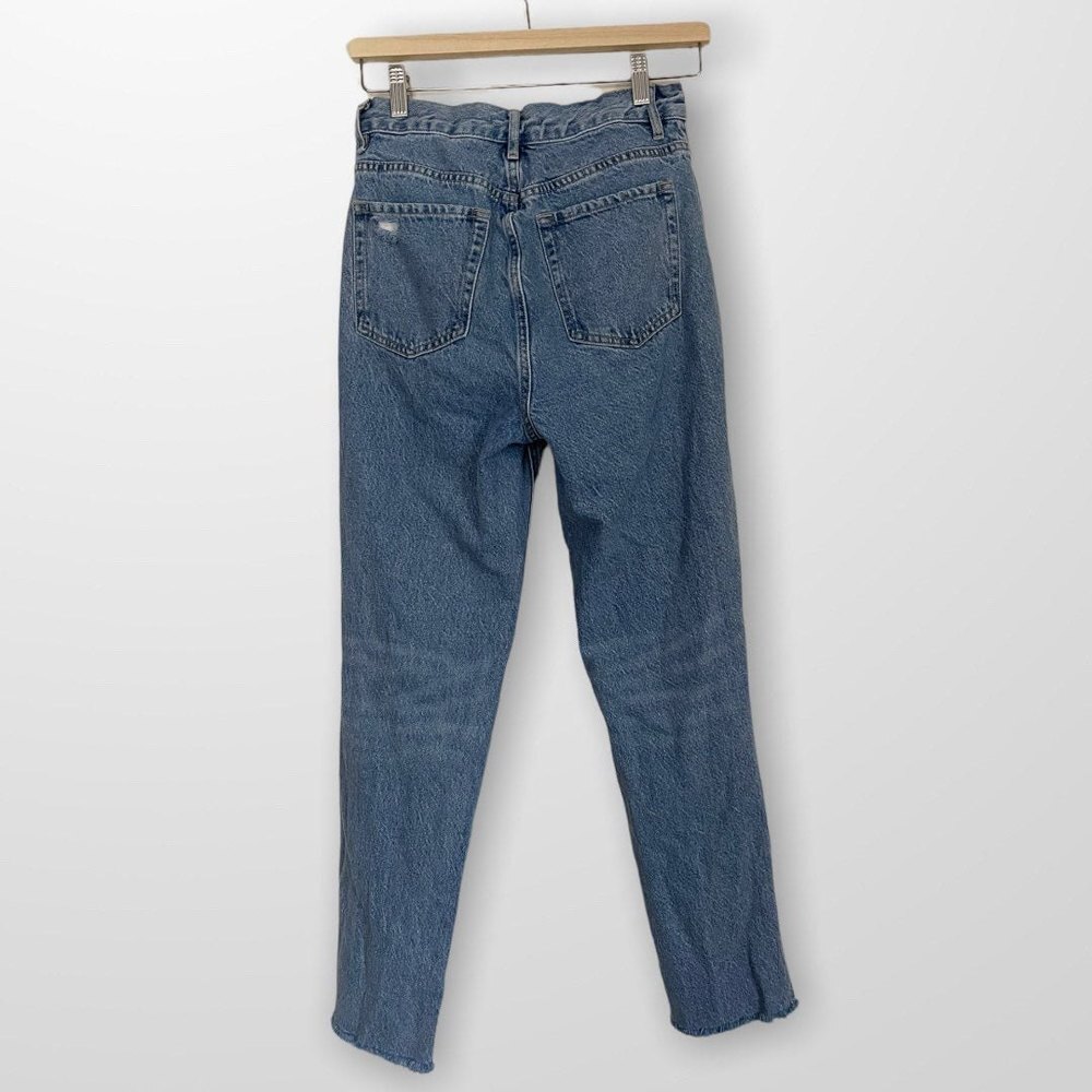 High-waisted Cropped PacSun Distressed 90's Mom Jeans Size 26 - Picture 2 of 7